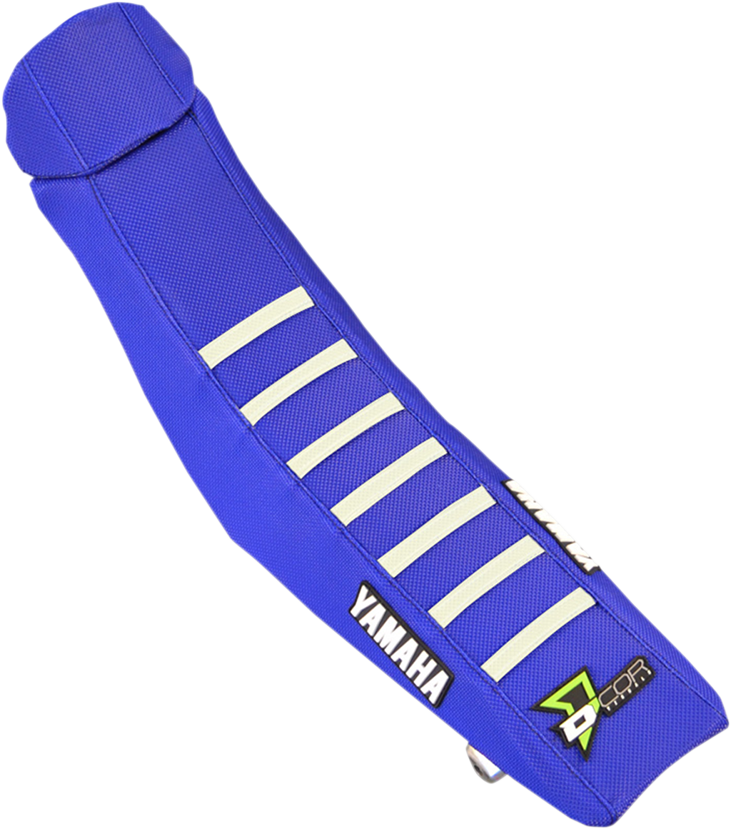 Funda de asiento D'COR VISUALS - Azul/Blanco - YZ85 '02-'21 30-50-101