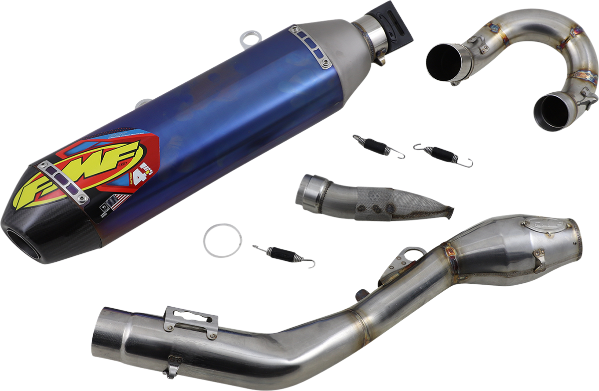 FMF 4.1 RCT Exhaust with MegaBomb - Anodized Titanium Husqvarna FE 250 2020-2021 045652 1820-1956