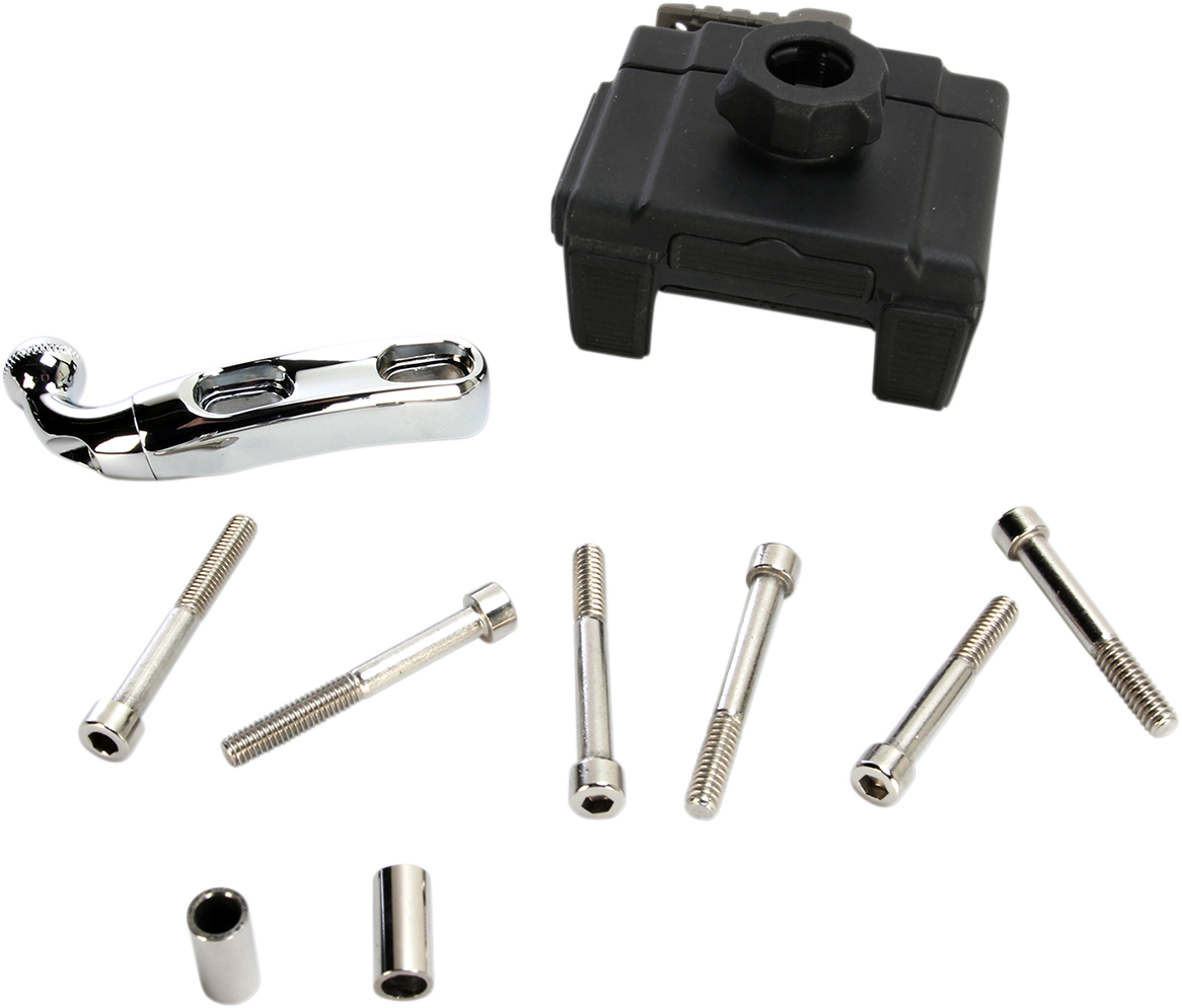 CIRO Smartphone/GPS-Halterung - ohne Ladegerät - Chrom 50310