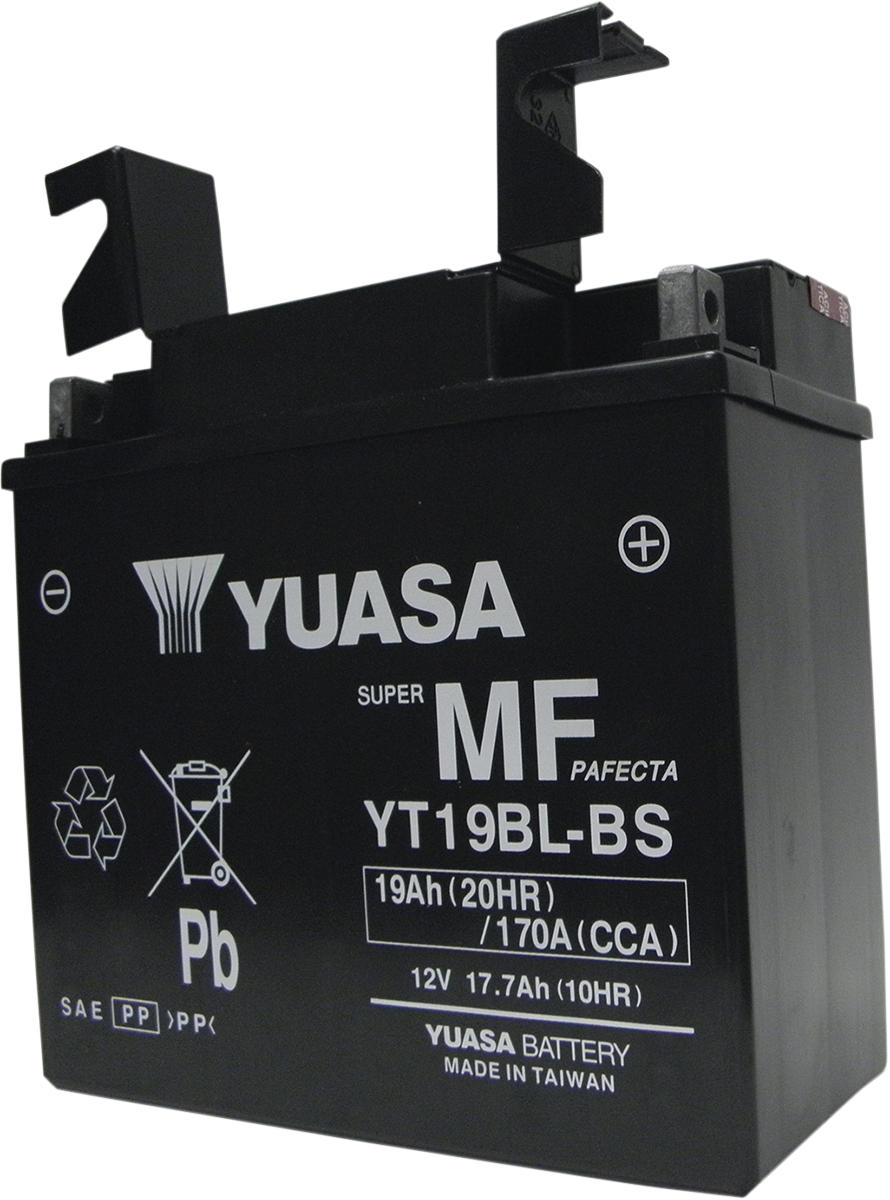 YUASA AGM-Batterie - YT19BL-BS YUAM6219BL