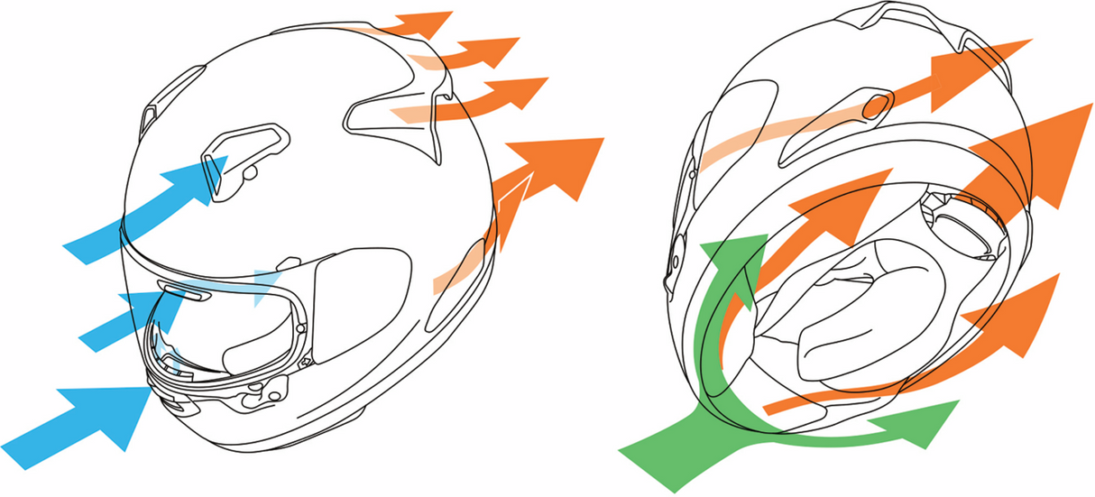 ARAI Quantum-X Helm - Diamantschwarz - XS 0101-15718