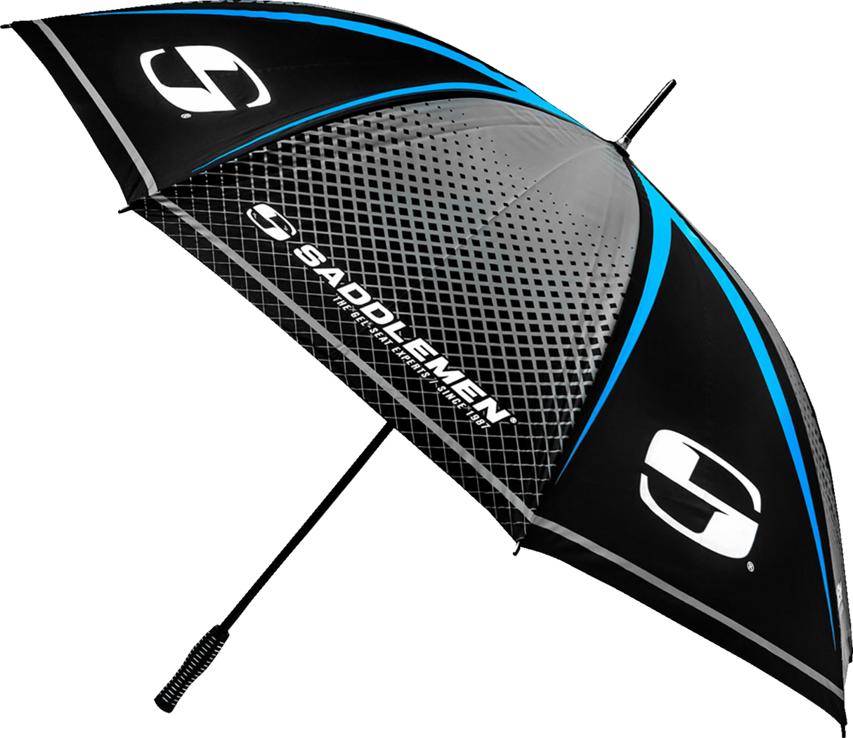 SADDLEMEN Regenschirm - Schwarz/Grau 9501-0280