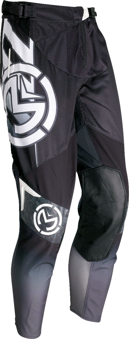MOOSE RACING Pantalones Sahara - Negro/Blanco - 30 2901-10708