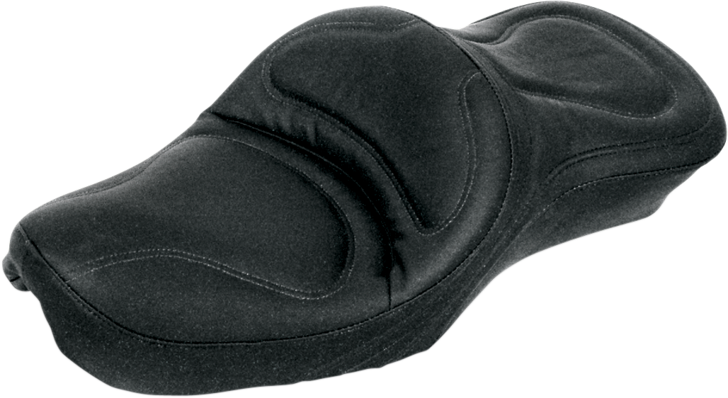 SADDLEMEN Sitz - Explorer - Ohne Rückenlehne - Genäht - Schwarz - Softail 8850JS