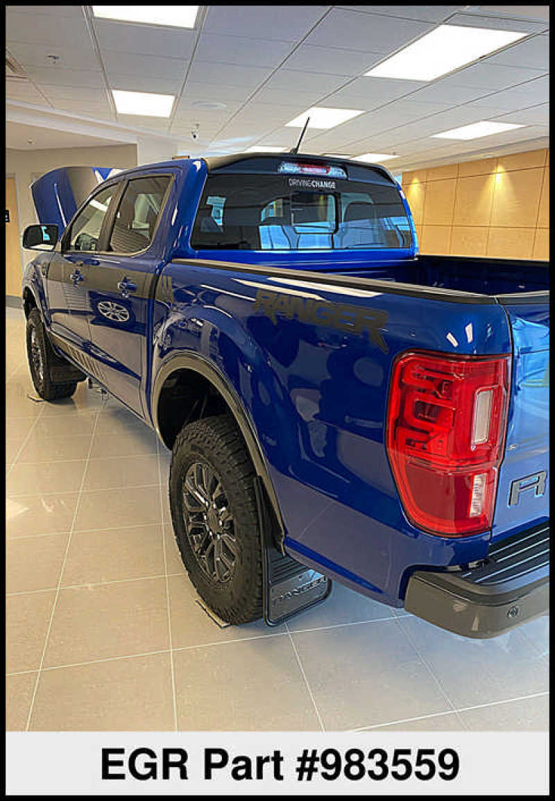 EGR 19-20 Ford Ranger Super Crew Rear Cab Truck Spoiler - Matte Black 983559