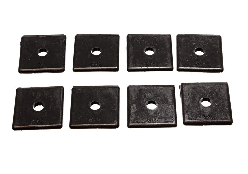 Energy Suspension Pad - Med - 2in SQ x 7/16in ID x 1/4in H - Black 9.9533G