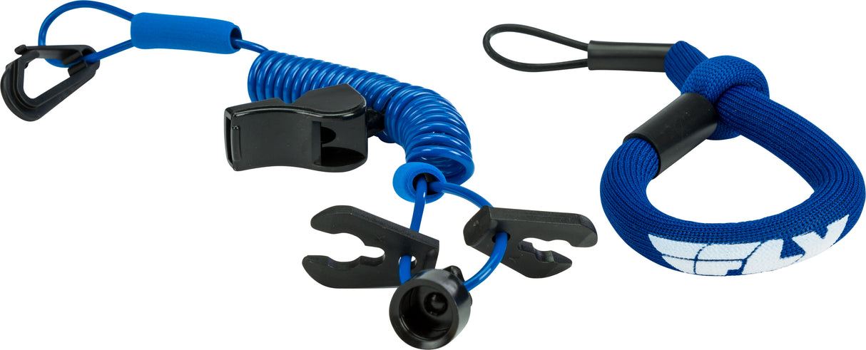 FLY RACING Ultra Cord Floating Tethercord /Lanyard (Blue) FUJL-2389 BLUE