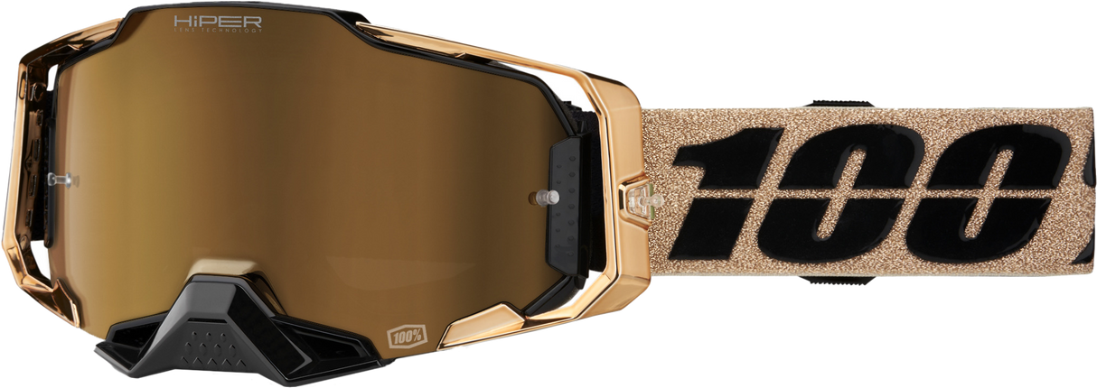 100% Armega Hiper Goggle Brnz Mirror Brnz Multilyr Lens 50003-00005