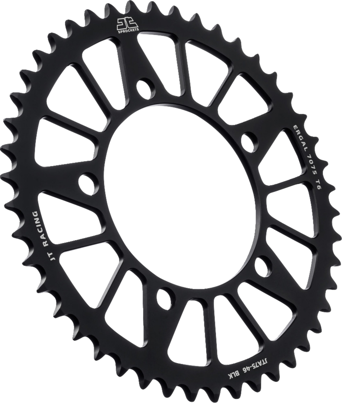 JT SPROCKETS Rear Sprocket - Black 520 - 46 Tooth - BMW S1000RR 2012-2018 JTA75.46BLK