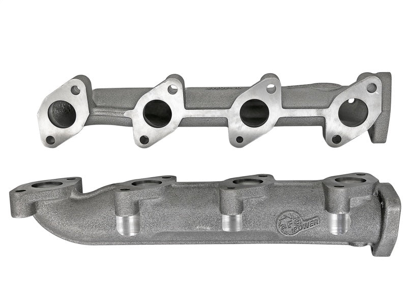 aFe BladeRunner Ported Ductile Iron Exhaust Manifold 08-10 Ford Diesel Trucks V8 6.4L (td) 46-40124