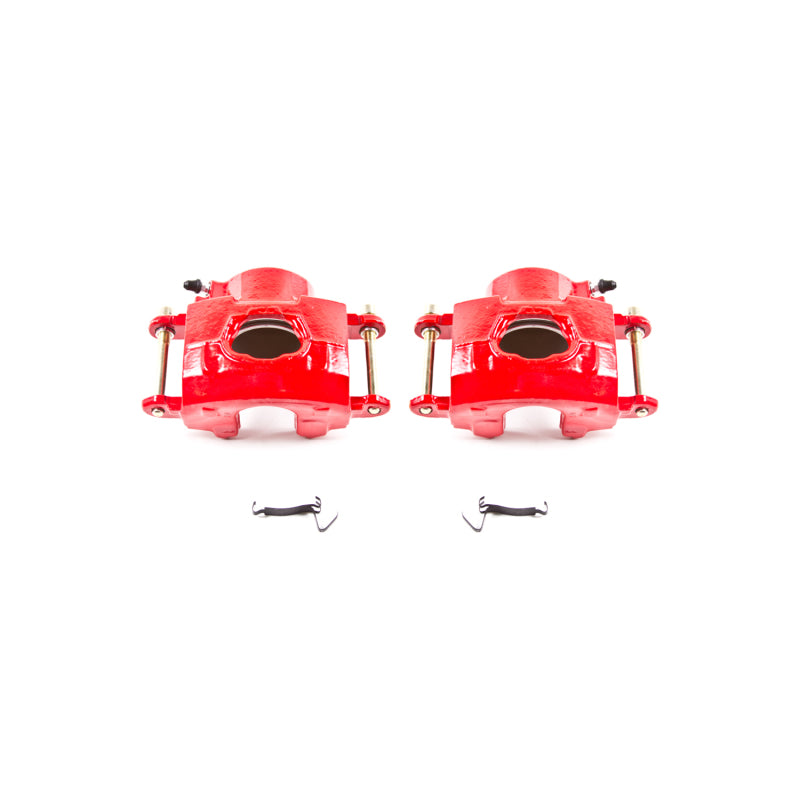 Power Stop 94-96 Chevrolet Impala Front Red Calipers w/o Brackets - Pair S4020
