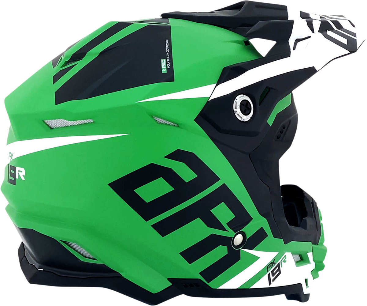 Casco AFX FX-19R - Racing - Verde mate - XL 0110-7081