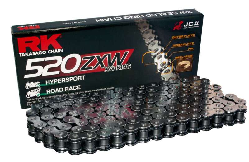 RK Chain BL520ZXW-120L XW-Ring - Black Scale BL520ZXW-120