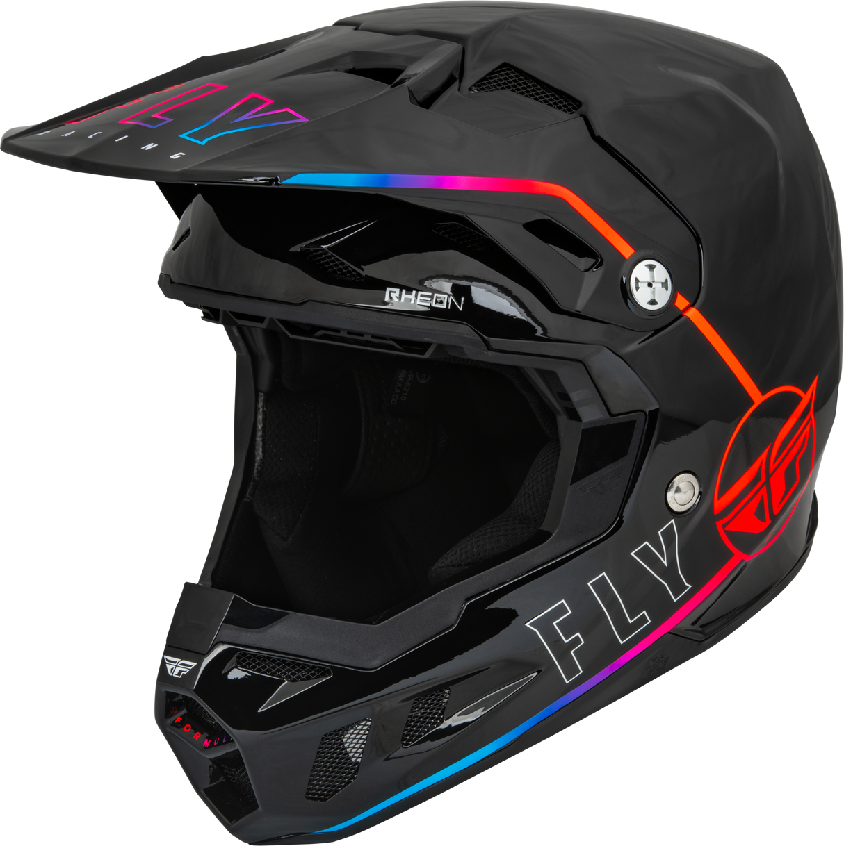 FLY RACING Formula Cc S.E. Avenge Helmet Black/Sunset Sm 73-4325S