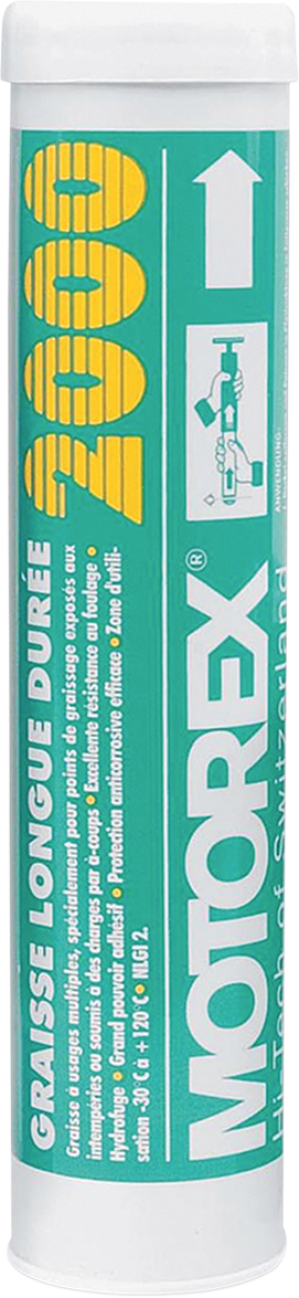 Grasa sintética MOTOREX Longlast 2000 - 400 g - Cartucho 102424