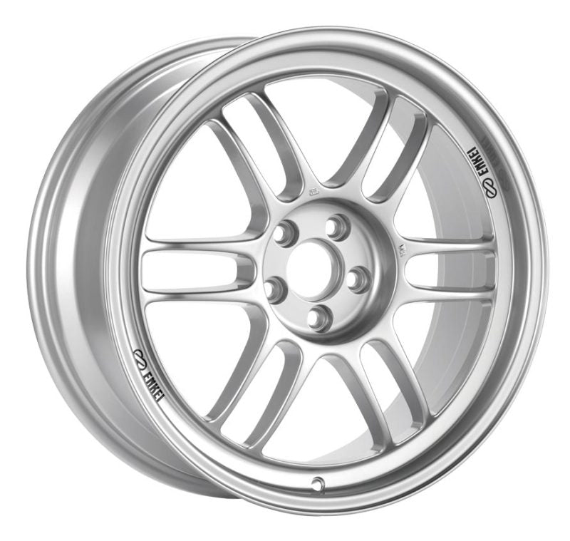 Enkei RPF1 17x10 5x114.3 38mm Offset 73mm Bore Silver Wheel 93-98 Supra 3797106538SP