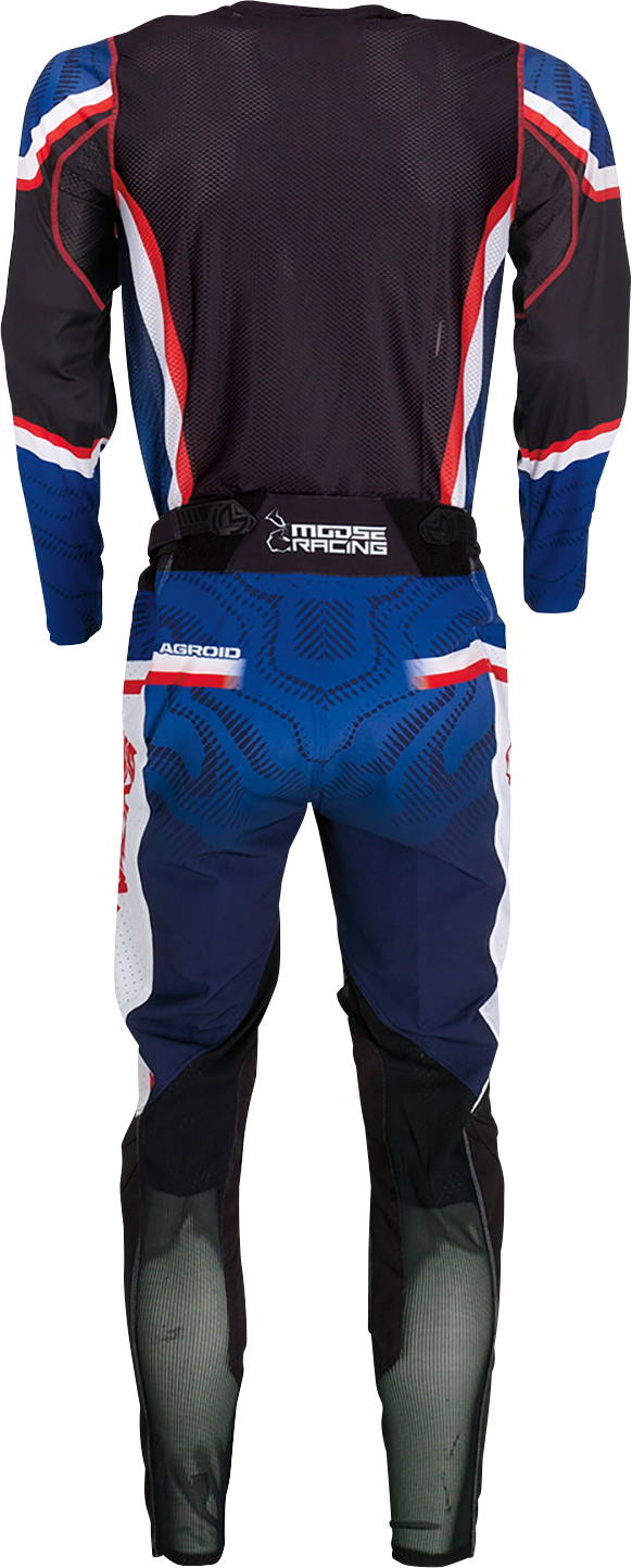 MOOSE RACING Agroid Jersey - Rot/Weiß/Blau/Schwarz - 3XL 2910-7407