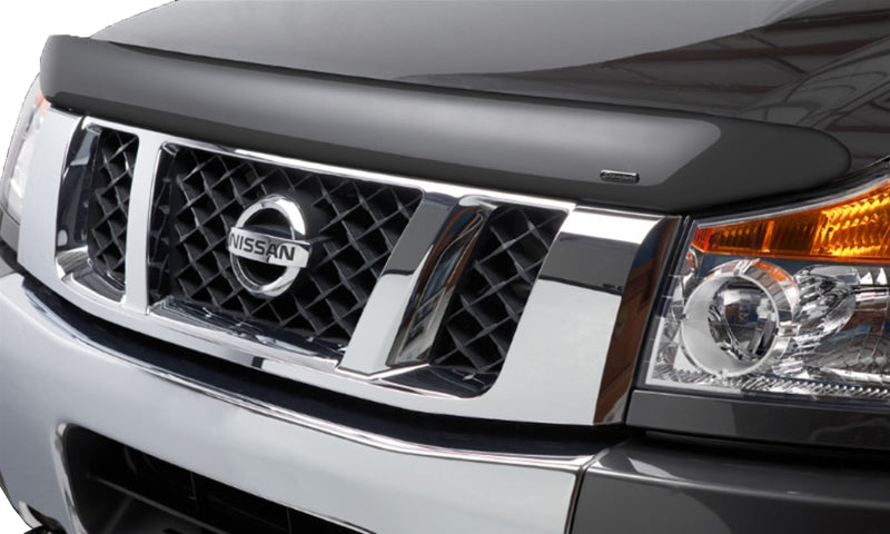 Stampede 2008-2012 Nissan Pathfinder Vigilante Premium Hood Protector - Smoke 2416-2