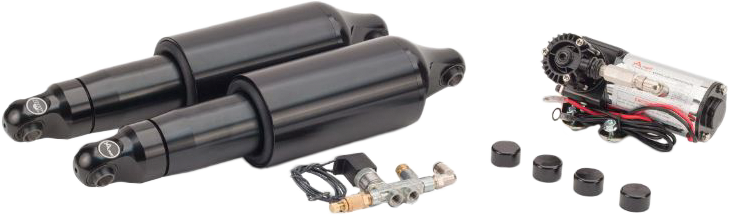 ARNOTT Air Shocks Fox Series Blk 09-Up Flh/Flt MC-2906