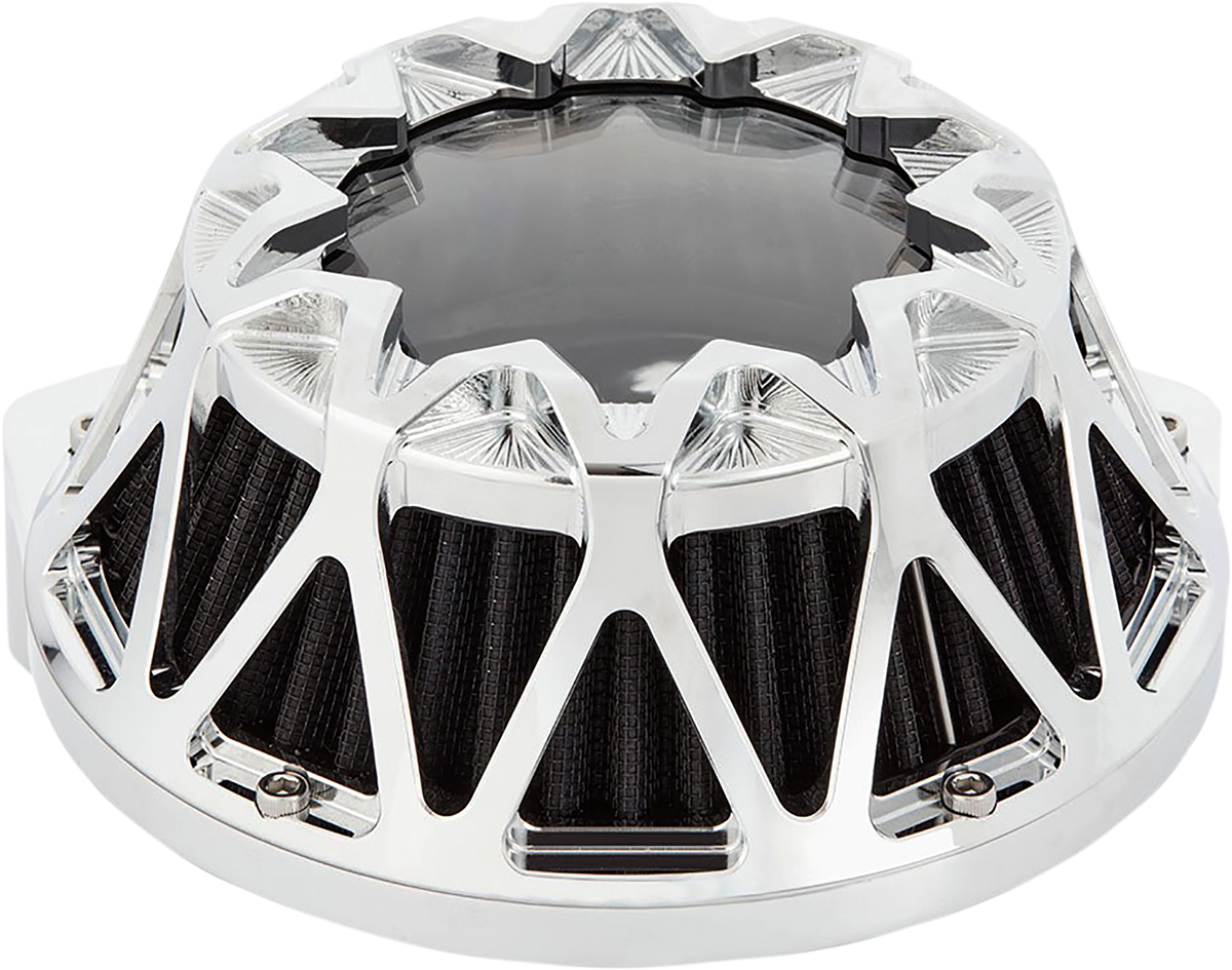 ARLEN NESS Crossfire Luftfilter - Chrom 600-048
