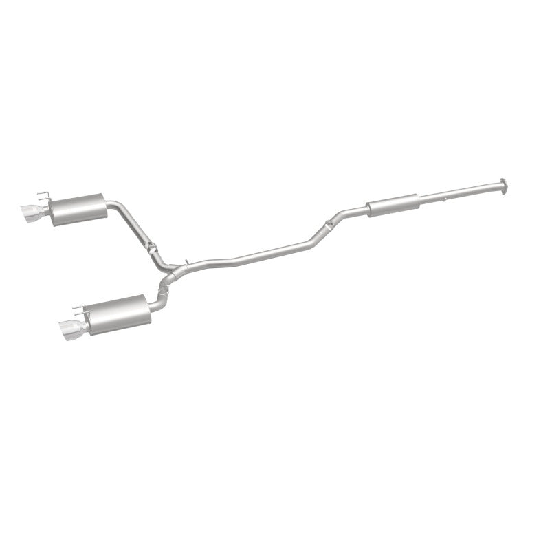 MagnaFlow Sys C/B 2015 Honda Accord 3.5L V6 2.5in SS Dual Split Rear Polished 4.5 Tip 19181