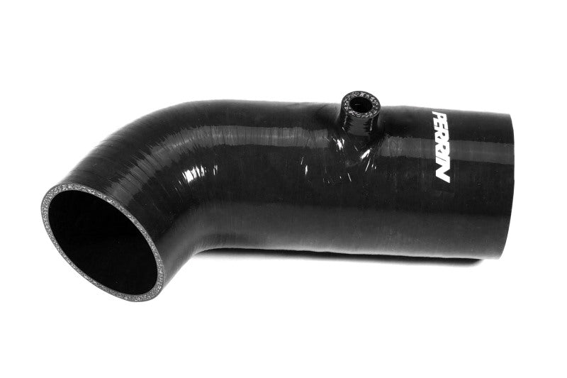 Perrin 22-23 Subaru BRZ/Toyota GR86 Silicone Inlet Hose (3in. ID / SS Wire) - Black PSP-INT-432BK