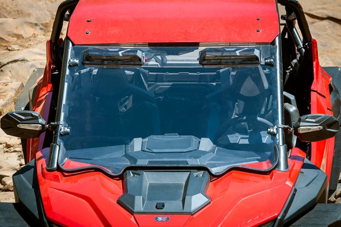 Seizmik Windshield Kit, Sz Vented Tl, Pol Rzr Proxp Scratch Res 650843