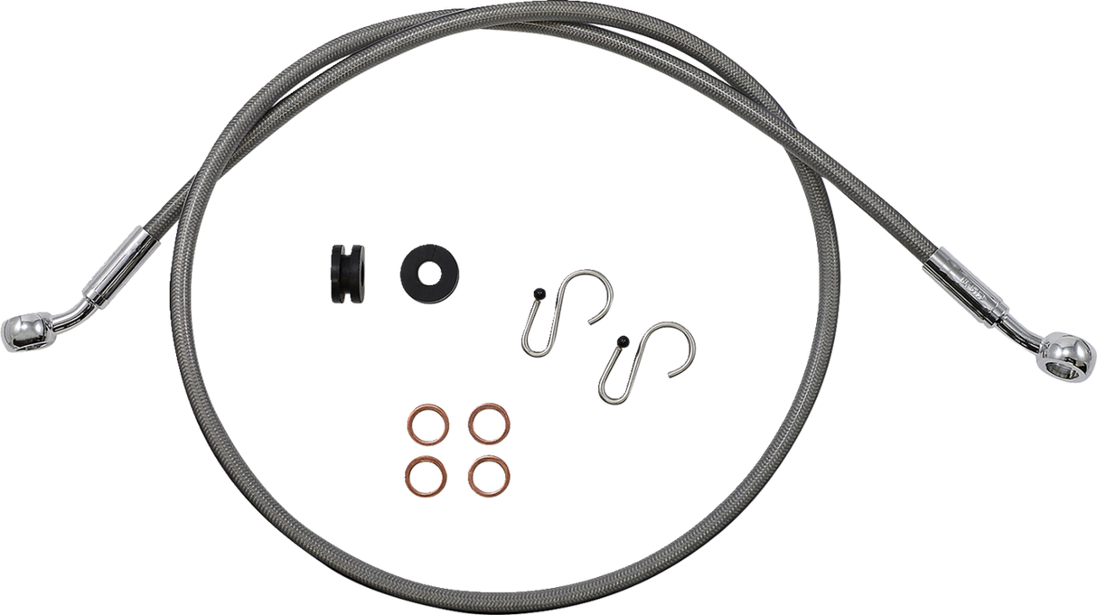 MAGNUM Bremsleitung - Edelstahl/Chrom - Indian SSC0603-41