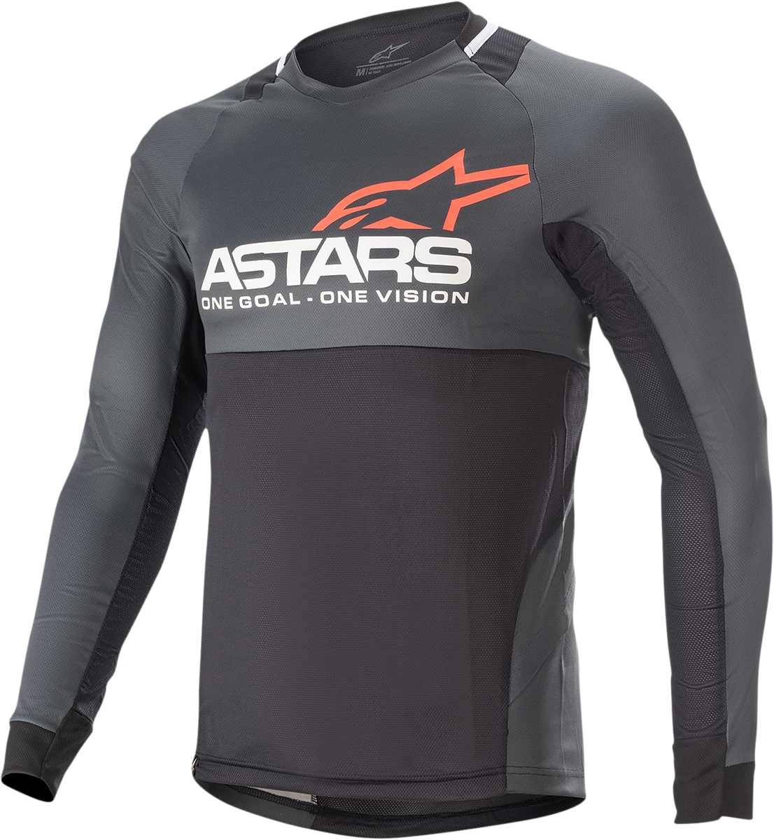 Maillot ALPINESTARS Drop 8.0 de manga larga - Negro/Coral - XL 1766921-1793-XL