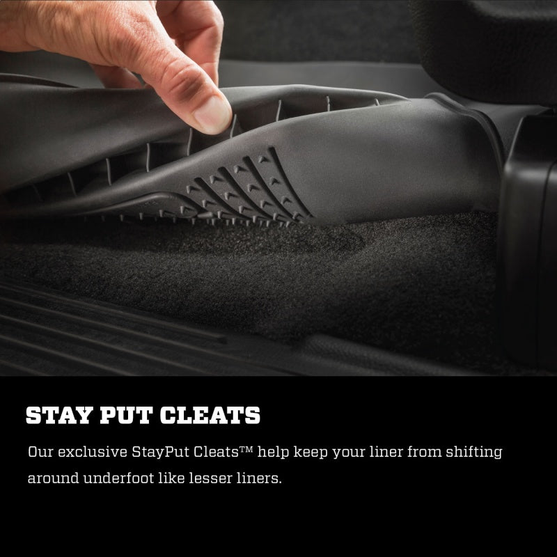 Husky Liners 17-23 Cadillac XT5/17-23 GMC Acadia 2nd Row Bench X-Act Contour Black Front Floor Liner 52251