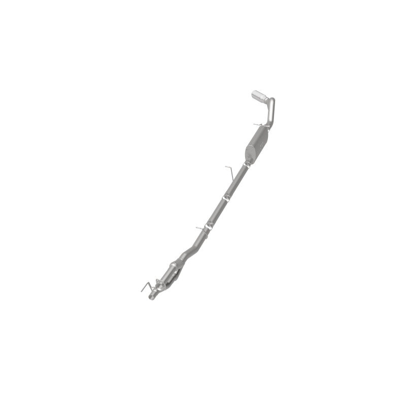 MagnaFlow Sys C/B 11-15 Ford Super Duty F250 6.2L EC CC, SS 3.5in Single Rear Pass Side Ext 5in Tip 19174