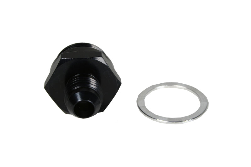 Aeromotive AN-06 Holley Carb 7/8in x 20 Thread Dual Feed Bowl Adapter Fitting 15201
