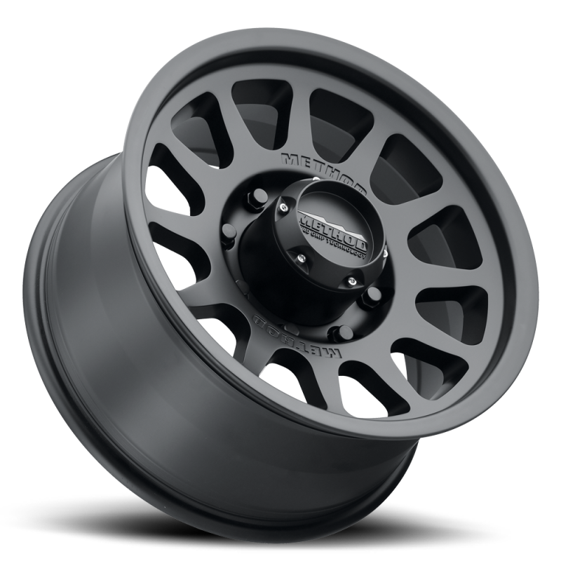 Method MR703 17x8.5 0mm Offset 8x6.5 130.81mm CB Matte Black Wheel MR70378580500