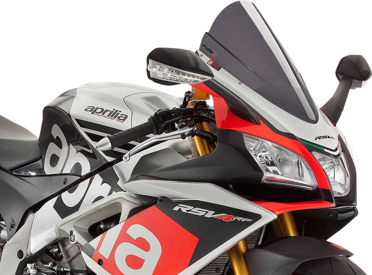 Cúpula PUIG HI-TECH PARTS Race - Ahumado Oscuro - RSV4 7614F