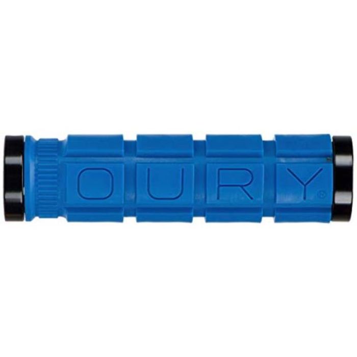 Oury Dual-Clamp Lock-On - Blue 681117