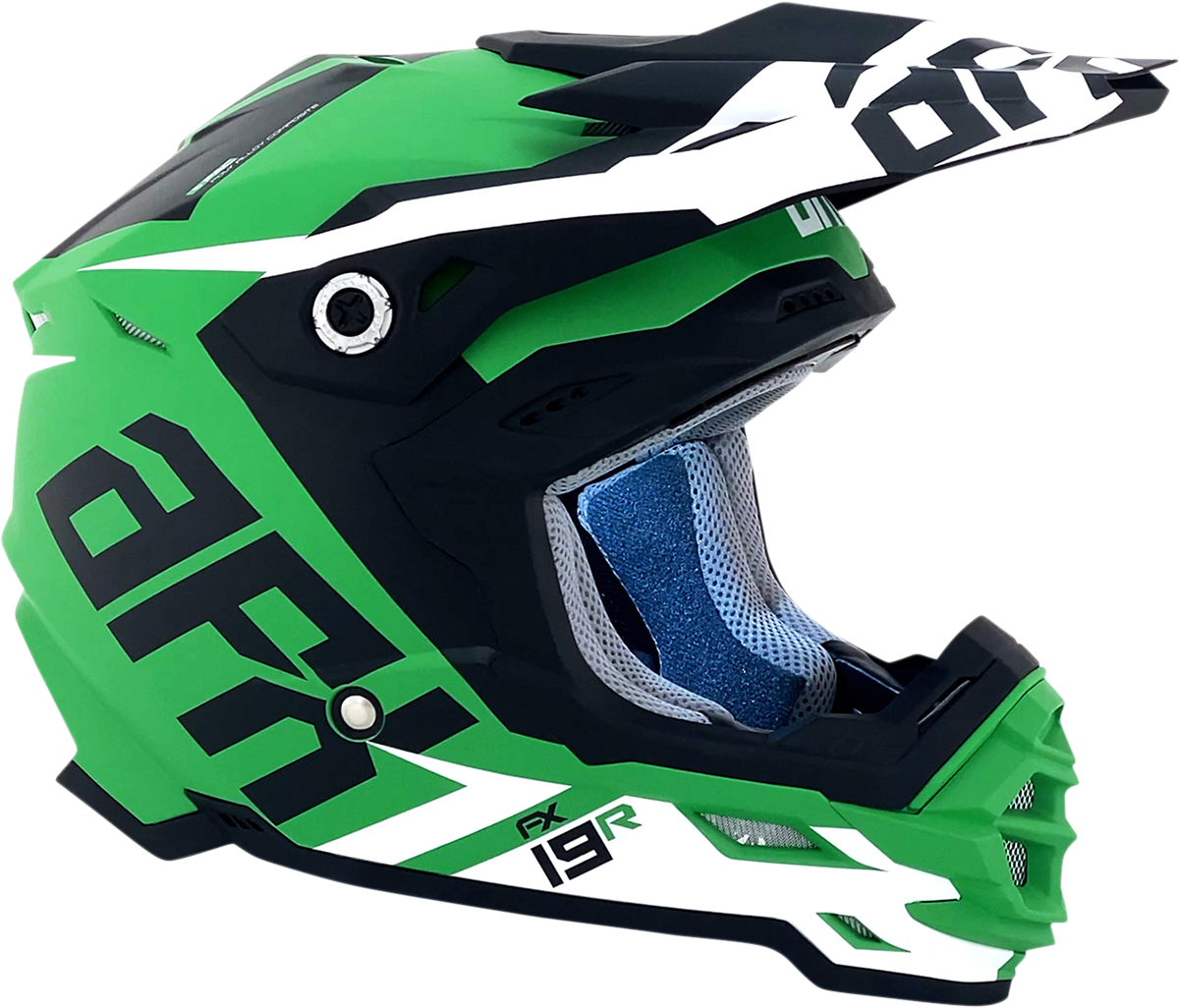 Casco AFX FX-19R - Racing - Verde mate - XL 0110-7081
