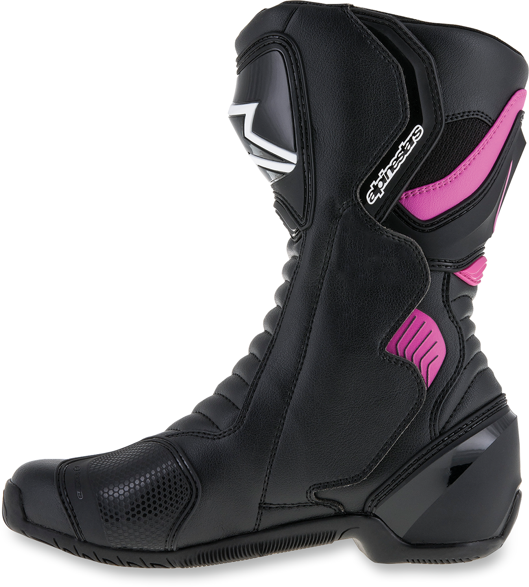 ALPINESTARS SMX-6 v2 Vented Boots - Black/Pink/White - US 5.5 / EU 36 2223117-1132-36