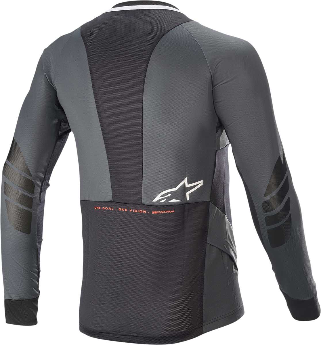 Maillot ALPINESTARS Drop 8.0 de manga larga - Negro/Coral - XL 1766921-1793-XL