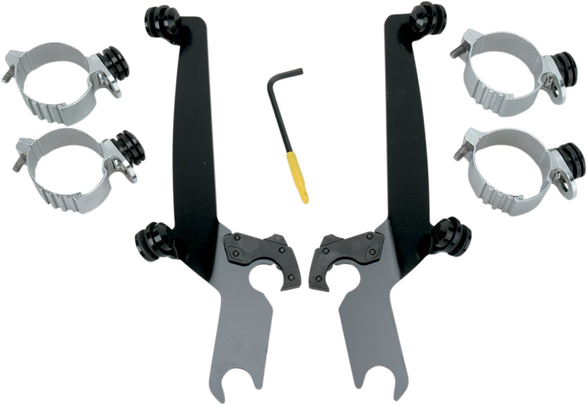MEMPHIS SHADES Sportshield Trigger-Lock Mounting Kit - Black MEB8928