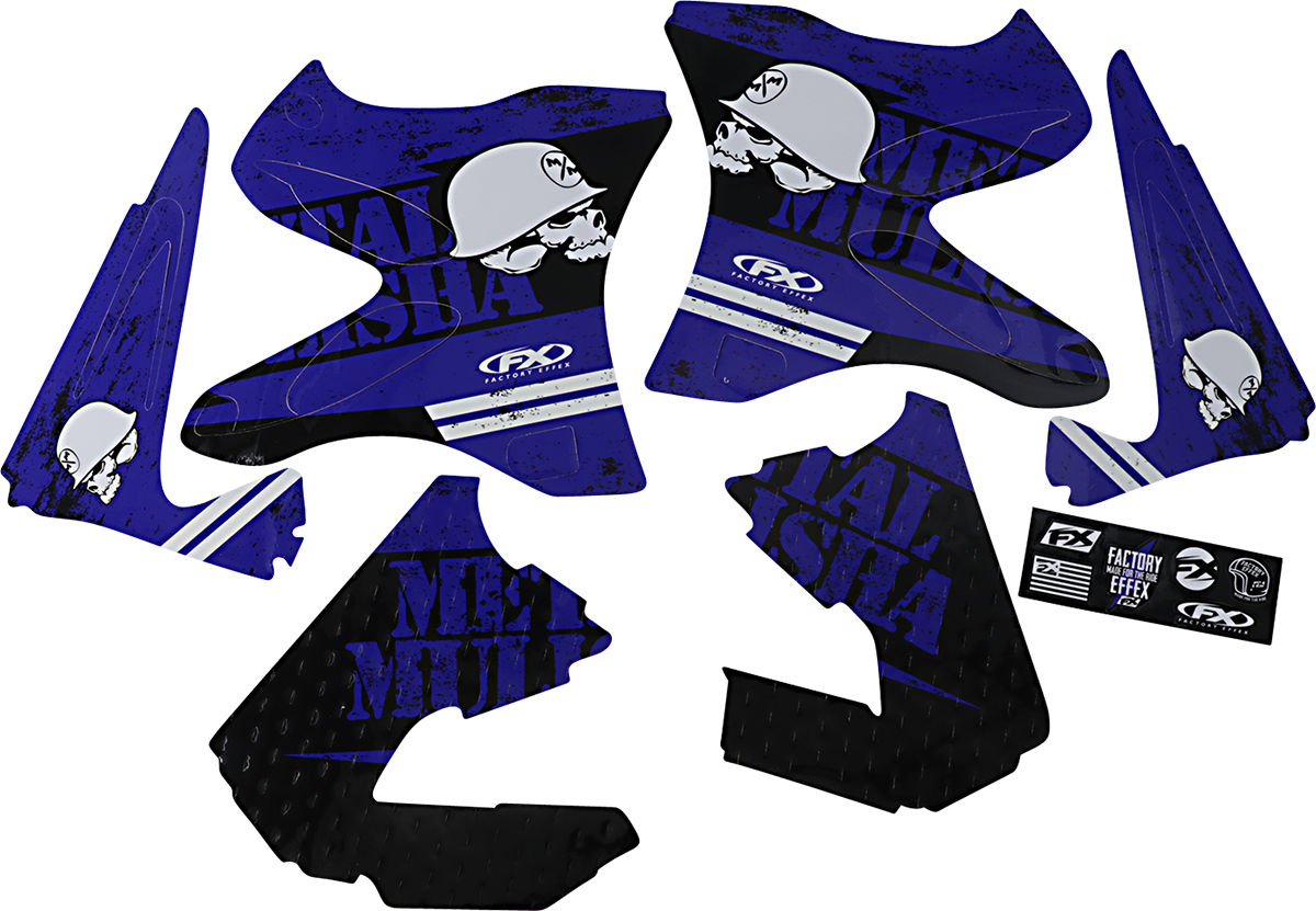 FACTORY EFFEX Metal Mulisha Graphic Kit - Yamaha YZ 125/250 2002-2014 23-11220