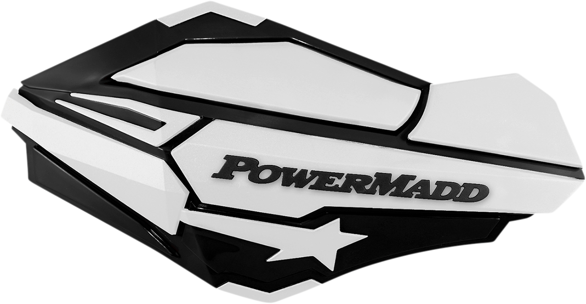 POWERMADD Handschützer - Schwarz/Weiß 34428