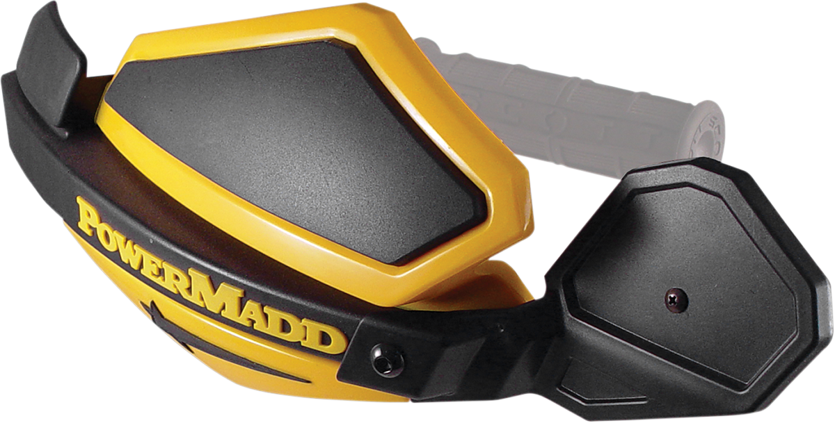 Kit de espejos POWERMADD - Serie Star - Guardamanos - Vista lateral - Redondo 34289