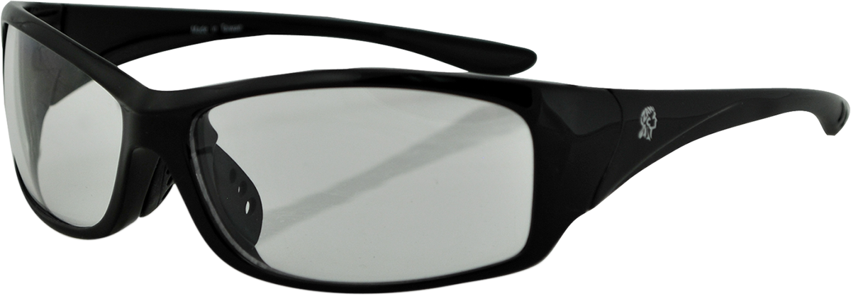 ZAN HEADGEAR South Dakota Sonnenbrille - Glänzend Schwarz - Klar EZSD01C