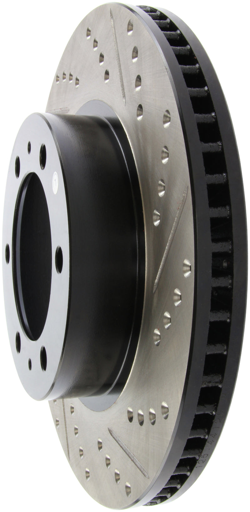 StopTech 07-08 Toyota FJ Cruiser / 05-08 Tacoma (6 lug) / 03-08 4 Runner (319mm disc) SportStop Slo 127.44129L