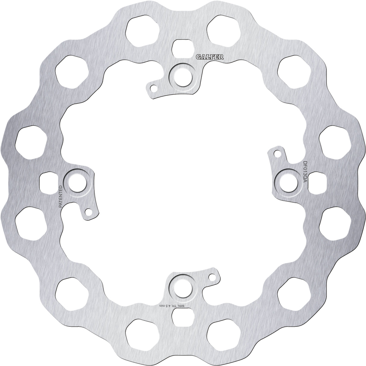 GALFER Brake Rotor Cubiq Fixed Rear DF013QA