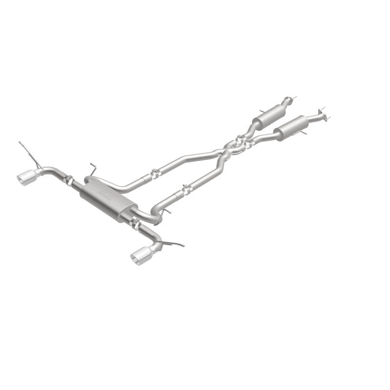 MagnaFlow Cat-Back SS 2.5in Dual Split Rear 4in Black Tip 11-16 Jeep Grand Cherokee 5.7L V8/3.6L V6 19216