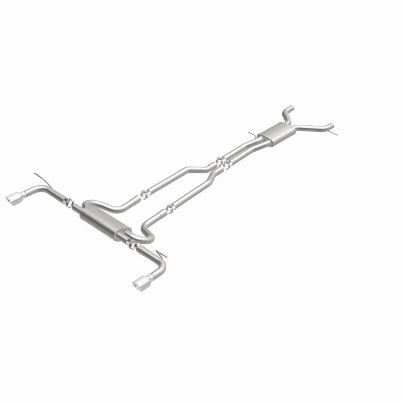 MagnaFlow 07 Audi Q7 V8 4.2L Dual Split Rear Exit Stainless Cat-Back Perf Exhaust 15085