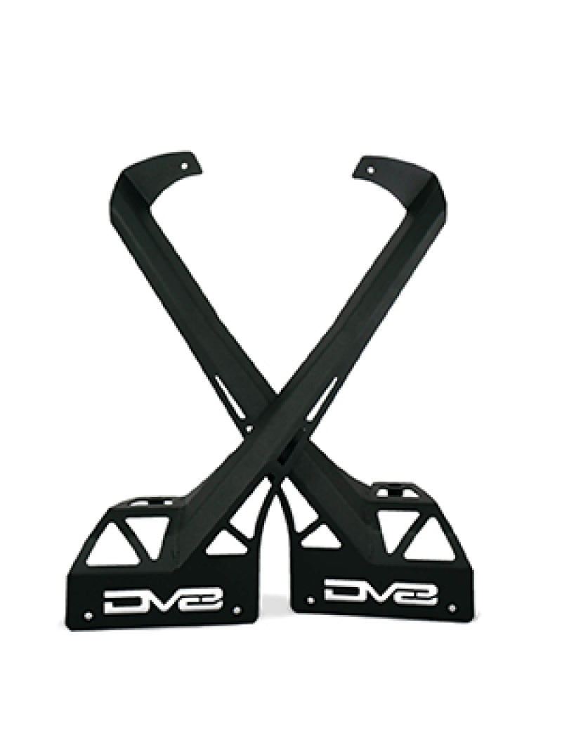DV8 Offroad 20-22 Jeep JL 392 & JT Mojave A-Pillar Light Bar Mount LBJL-07