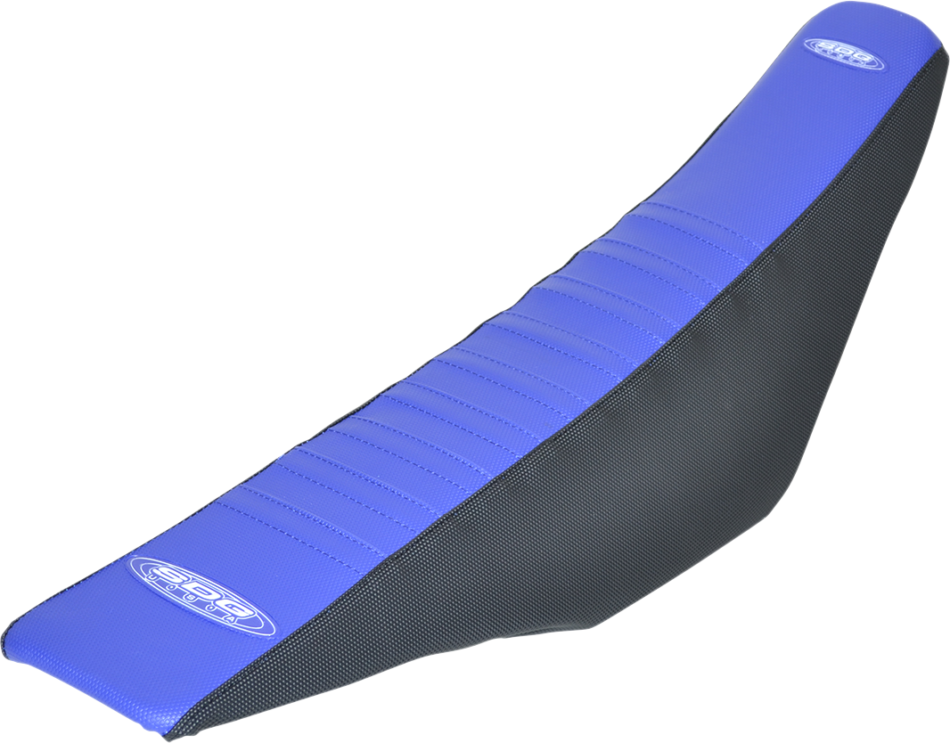 SDG Plissierter Sitzbezug - Oberseite blau/Seiten schwarz 96342BK