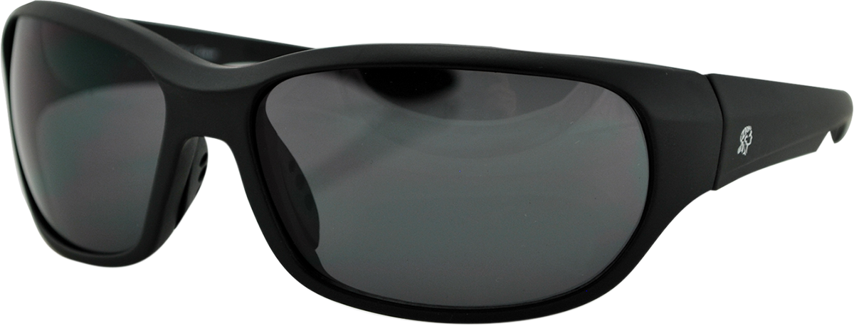 ZAN HEADGEAR New Jersey Sonnenbrille - Mattschwarz - Rauch EZNJ01
